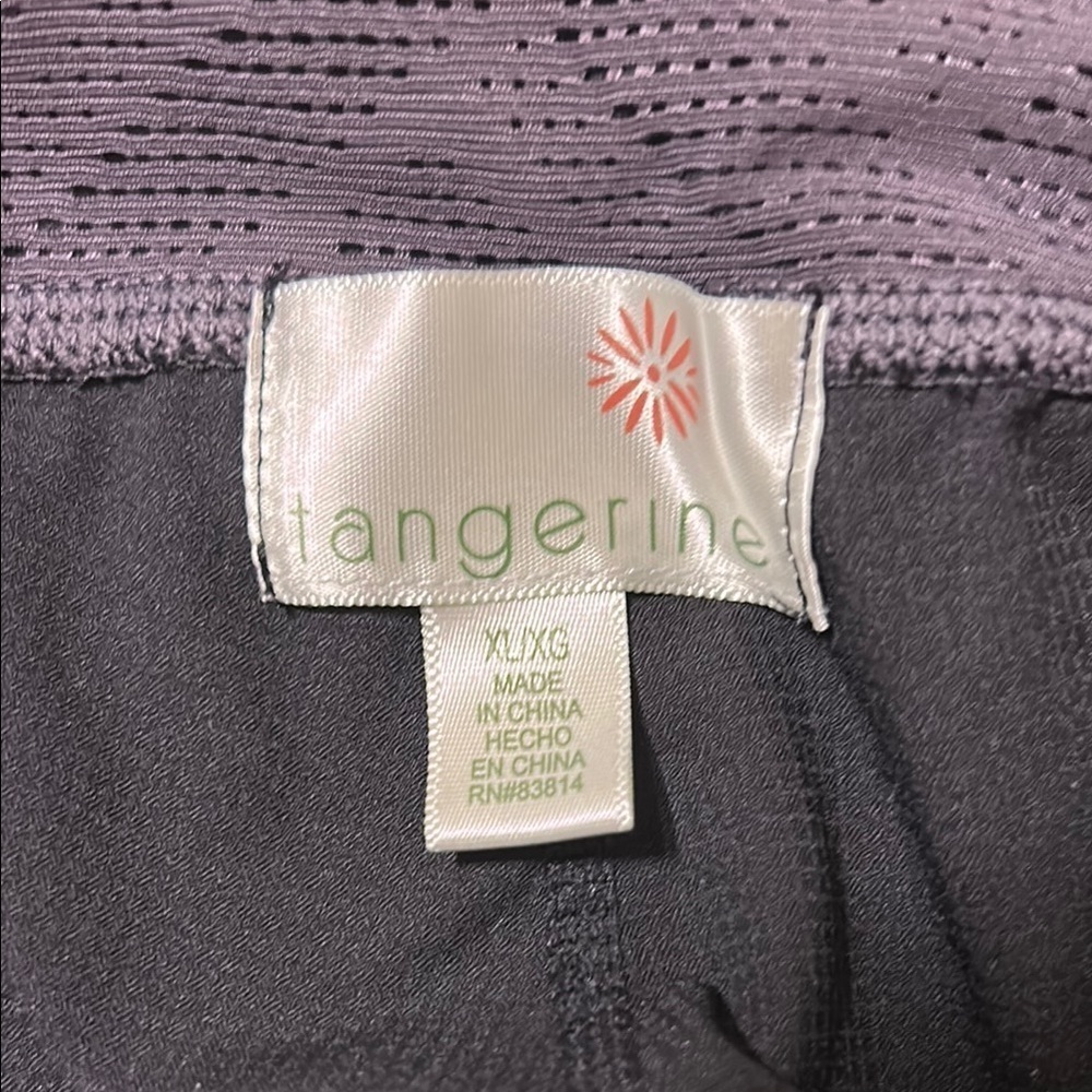 Tangerine Gray Active Leggings - Picture 2 of 4